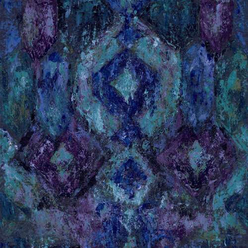 DUMAS - SAPPHIRE/PLUM