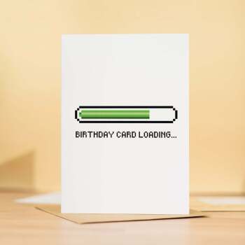 Birthday Card For Him Birthday Card For Boyfriend or Husband Card For Friend Birthday Card For Son or Grandson Birthday Card For Gamer