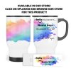 Hello My Name is Name Badge Rainbow Splash Personalised Premium Durable Name Badge #hello mynameis Name Badge, Nurse Badge Splash Name Badge - Standard Name Badge - Safety Pin Standard