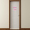 Personalized Name Vinyl Decal: Custom Kids Room Door Sign - 6cm - Light Pink - C1
