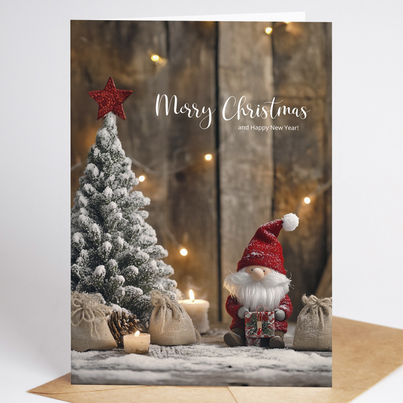 Corporate Christmas Cards Branded | Corporate | Company | Christmas Cards for Clients  Staff, Co-Workers, Teams & Clubs Christmas Cards - A6 - 4.1" x 5.8"