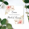 Personalised Thank You For Being My Bridesmaid Card