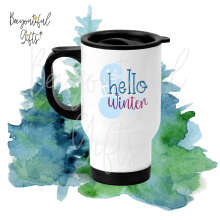 Christmas Travel Mug - Hello Winter