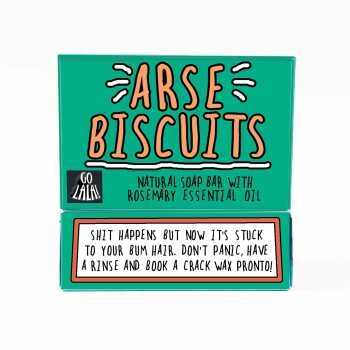 Arse Biscuits Soap | Rosemary | Funny Gift | Stocking Filler | Secret Santa | Valentine