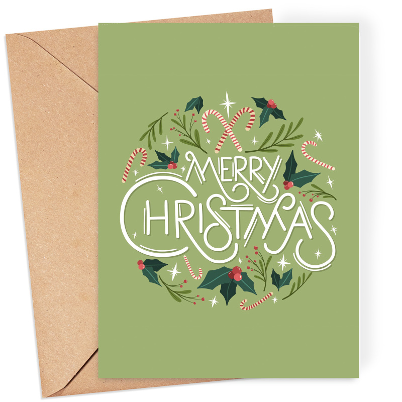 Corporate Christmas Cards Branded | Corporate | Company | Christmas Cards for Clients  Staff, Co-Workers, Teams & Clubs Christmas Cards - A6 - 4.1" x 5.8"
