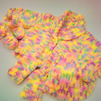 Shawl Collar Cardigan Set, 4 Piece Cardigan Set, Baby Clothes