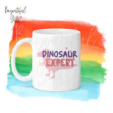 Children's Ceramic Mug - Dinosaur Expert