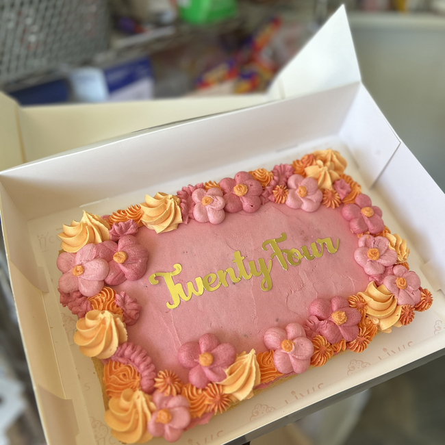 Sheet cake