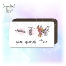 Self Love Magnet - Give Yourself Time Vintage Style