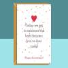 Funny Anniversary Card - Best Decision - For Him or for Her - Ideal for Boyfriend, Girlfriend, Husband, or Wife - Cheeky Card