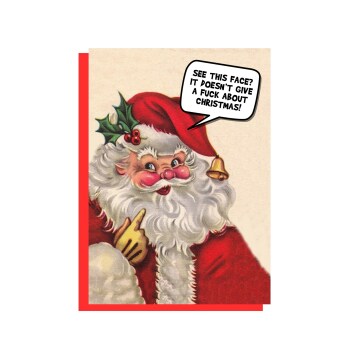 Fuck Christmas - funny, rude and silly Christmas festive cards Xmas
