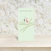 Blue heron engagement card -  designed by Eloise Hall - 15.7 x 11cm and blank inside, made in the UK