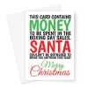 Boxing Day Sales Christmas Card - A5 Portrait - 1 Card
