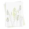 Green meadow greeting card -  designed by Eloise Hall - 15.7 x 11cm and blank inside, made in the UK
