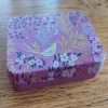 Craft Travel Tin | Travel Sewing Tin - Green Leopard