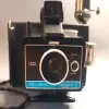 Vintage Polaroid Colorpack II Camera Lamp with Filament Bulb-Retro Style Upcycled Camera Light-Home Decor-Industrial Chic-Photo Inspired