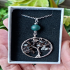 Smokey quartz and Bloodstone Necklace