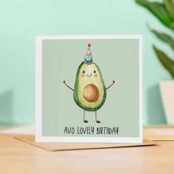 Birthday Card For Her Avo Lovely Birthday Card For Friend Birthday Card For Boyfriend or Girlfriend Birthday Card For Anyone Cute Birthday Card