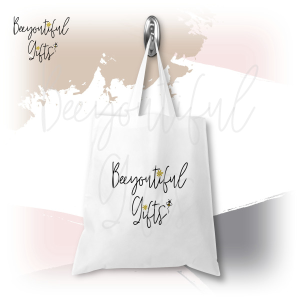 Photo Upload Gift - White Tote Bag