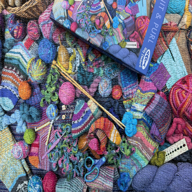 Knit & purl 1000 piece jigsaw puzzle