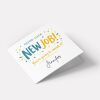 New Job Card for Her &ndash; Personalised Congratulations Card for a New Role - Smooth No Message - Kraft Brown