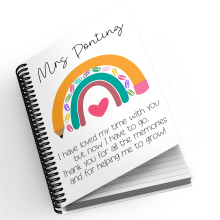 Personalised A5 Notebook - I Have Loved My Time With You