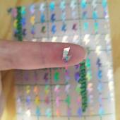100 Lightning Stickers Holographic or Gold