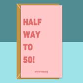 Funny 25th Birthday Card - For Him or For Her - Turning 25 years old - Personalised if needed - Gift Ideas - Cheeky Greetings Card
