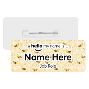 #hello my name is... Name Badge - Enchanted Bees