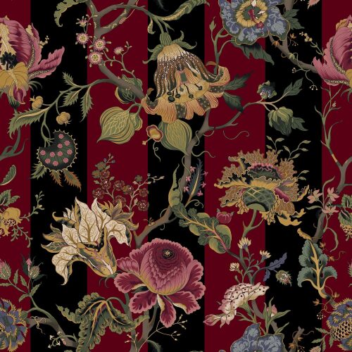 ATHENA STRIPE - CRIMSON