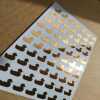 Rubber Duck Golden Stickers - 2
