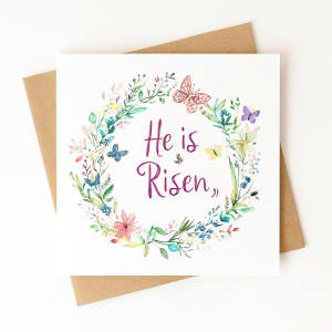Easter Card - He Is Risen