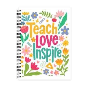 A5 Notebook - Teach Love Inspire