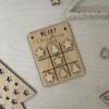 Merry Christmas Favour Game / Noughts and Crosses / Table Favours / Table Decoration / Mini Games - Yes Please
