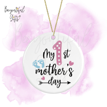 Ceramic Hanging Decoration - My 1st Mother's Day