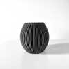 The Renis Pen Holder - Desk Organiser and Pencil Cup Holder - Matte Dark Green