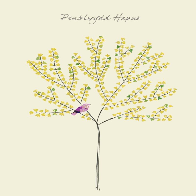 Gingko Tree Penblwydd Hapus (Happy Birthday)
