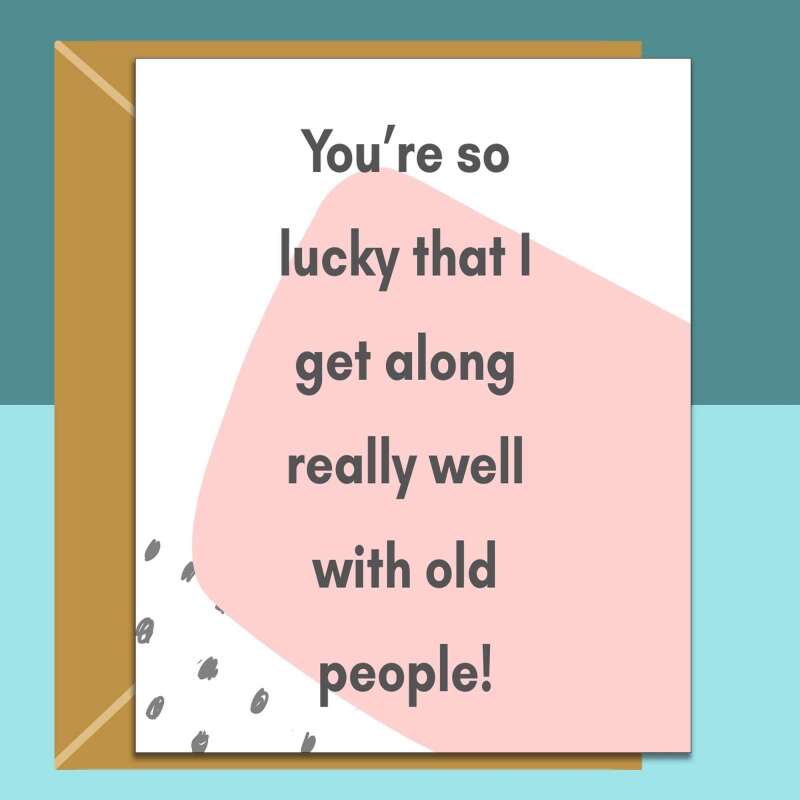 Funny Birthday Card - Personalised inside - For Him or Her - Ideal For 28th, 29th, 30th, 35th, 40th, 50th 60th - Blank inside - Regular - Matte