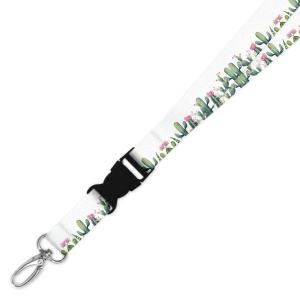 Double Breakaway Lanyard - Cactus Border