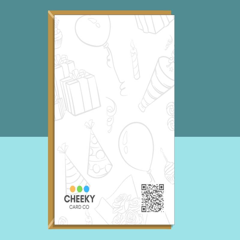Funny 32nd Birthday Card Personalised Inside - For Him or For Her - Ideal for your friend, boyfriend, girlfriend, or someone else turning 32 - Blank inside - Large