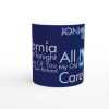 Joni Mitchell Blue Album Track Mug - Ceramic White