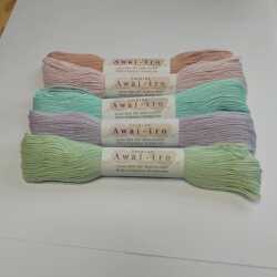 Olympus Sashiko Cotton Thread  Pastels 40m