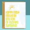 60th Birthday Card - Personalised inside - For Him or Her - For mum, dad, friend, brother, sister, or anyone else turning 60 years old - Blank inside - Regular - Matte