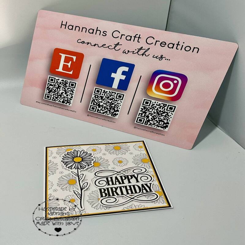 Happy Sunflower Birthday Card just for them
