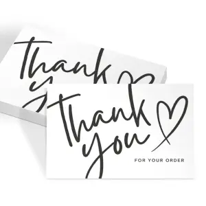 Small Business Thank You Cards - Thank You For Your Order