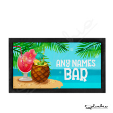 Personalised Bar Runner - Tropical Cocktail