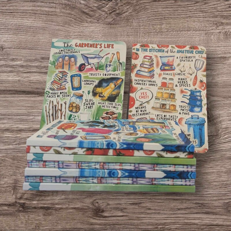 Amateur chef A5 Lined Notebook | Notepad