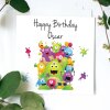 Monster Birthday Card