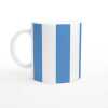 Seaside Blue And White Deckchair Mug