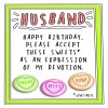 Husband Love Farts Birthday Card